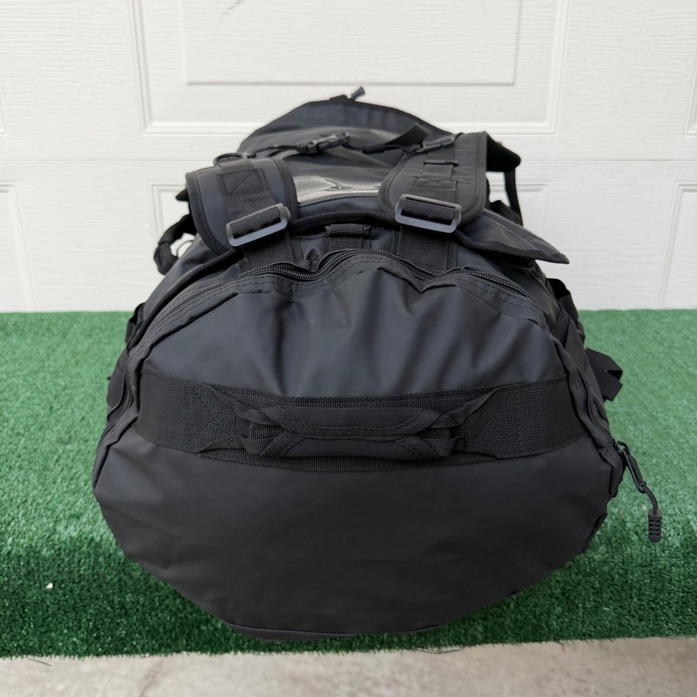 MIER 10110033-9007 Large Black 90L Waterproof‎ Convertible Duffle Bag Backpack - Picture 13 of 16